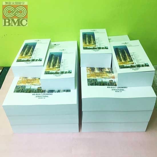 งานเข้าเล่มพับครึ่งแบบญี่ปุ่น ปริ้นสีลงปกสีขาว + เคลือบปก งานเข้าเล่มพับครึ่งแบบญี่ปุ่น ปริ้นสีลงปกสีขาว + เคลือบปก 